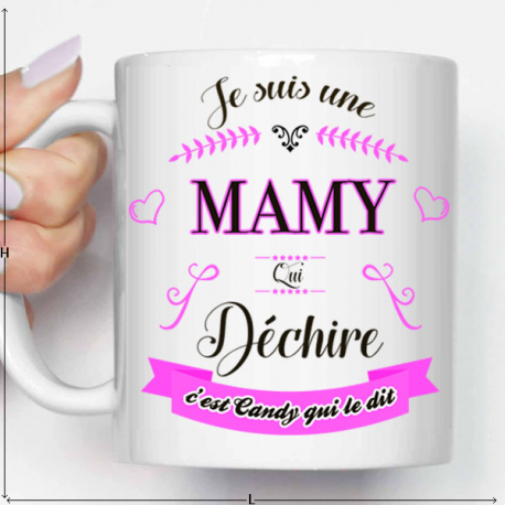 Mug "Mamy qui Déchire"