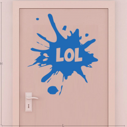 Sticker "LOL"