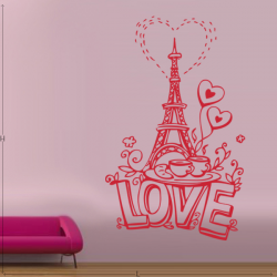 Paris Tour Eiffel de l'Amour