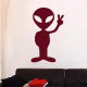 Sticker "Alien Extra Terrestre"