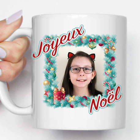 Mug Noël Photo