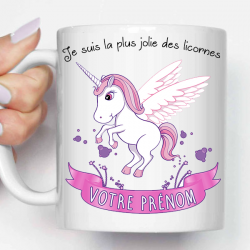 Mug "La Plus Jolie Des Licornes"